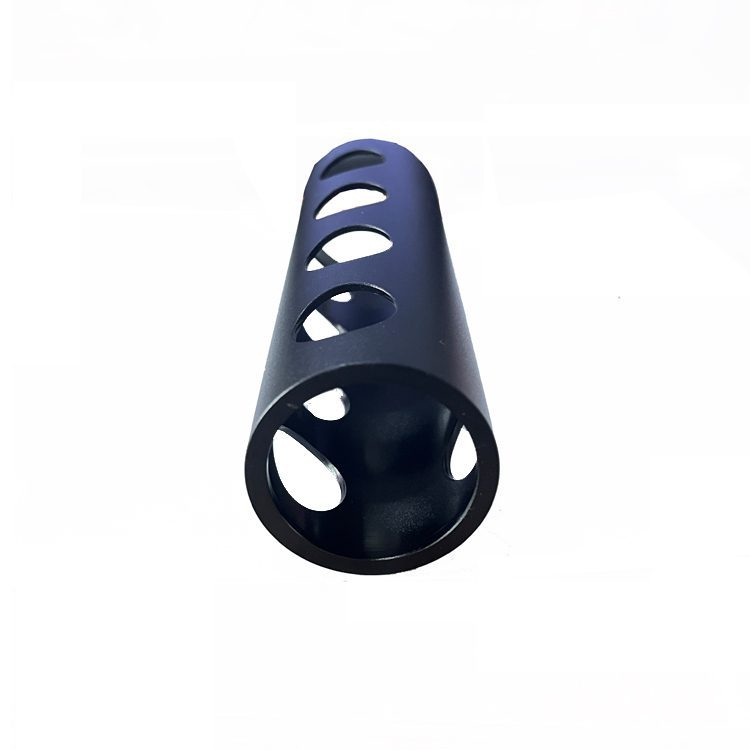 Custom cnc aluminum parts with black anodized