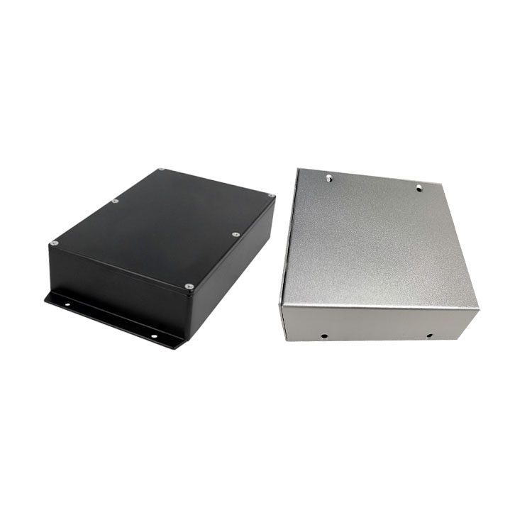 Factory custom fabrication laser cutting aluminum  enclosure 