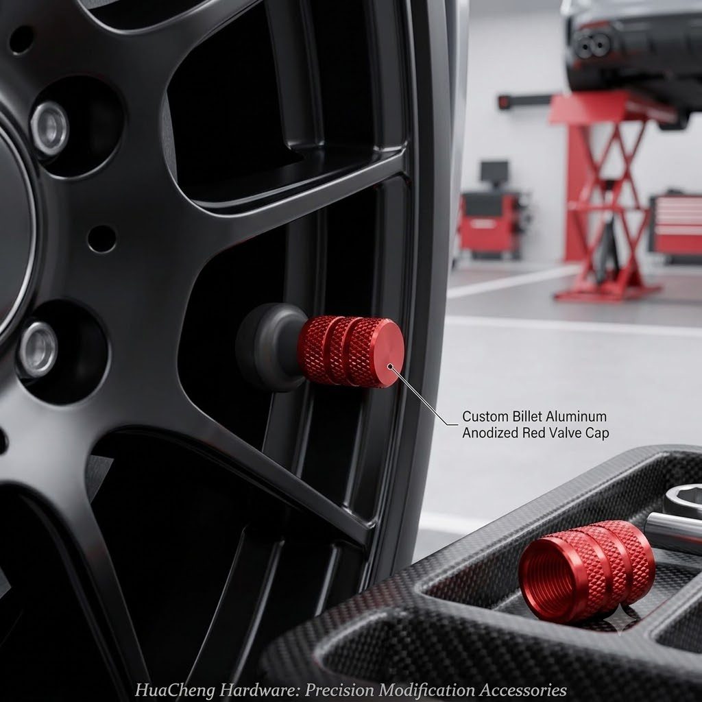 Billet Aluminum Tire Caps