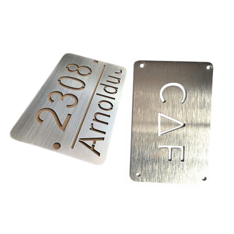 custom stainless steel sheet fabrication laser cutting plate