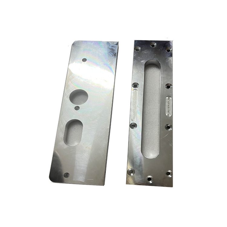 custom cnc milled aluminum block